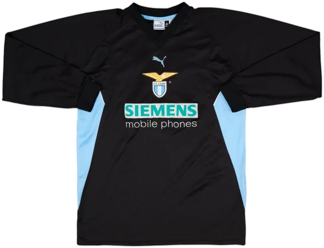 2000-01 Lazio Puma Training L/S Shirt - 9/10 - (XL)