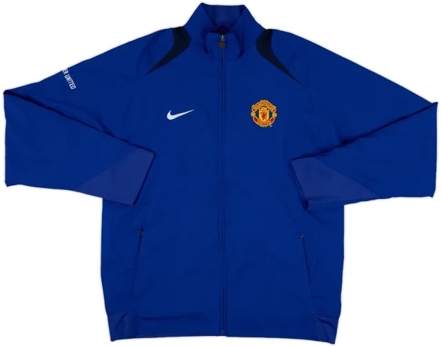2005-06 Manchester United Nike Track Jacket - 8/10 - (M)