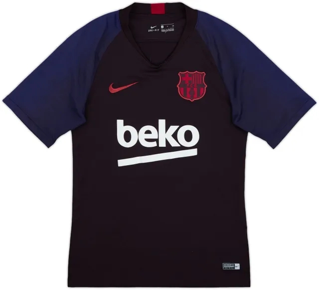 Nike Barcelona Mens SS Home Shirt 2019/20