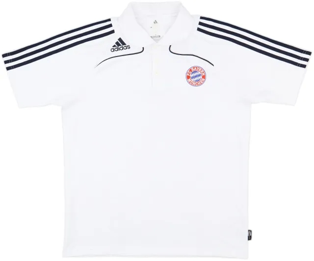 2008-09 Bayern Munich adidas Polo Shirt - 7/10 - (L)