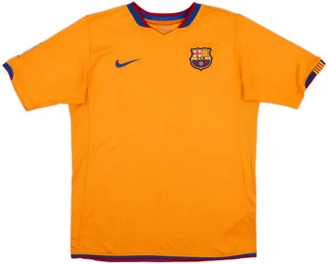 Nike Barcelona Boys SS Away Shirt 2006/08