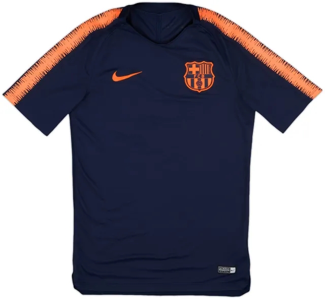 Nike Barcelona Mens SS Home Shirt 2018/19