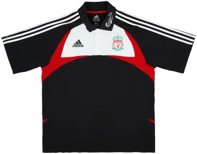 2007-08 Liverpool adidas Polo Shirt - 8/10 - (L/XL)