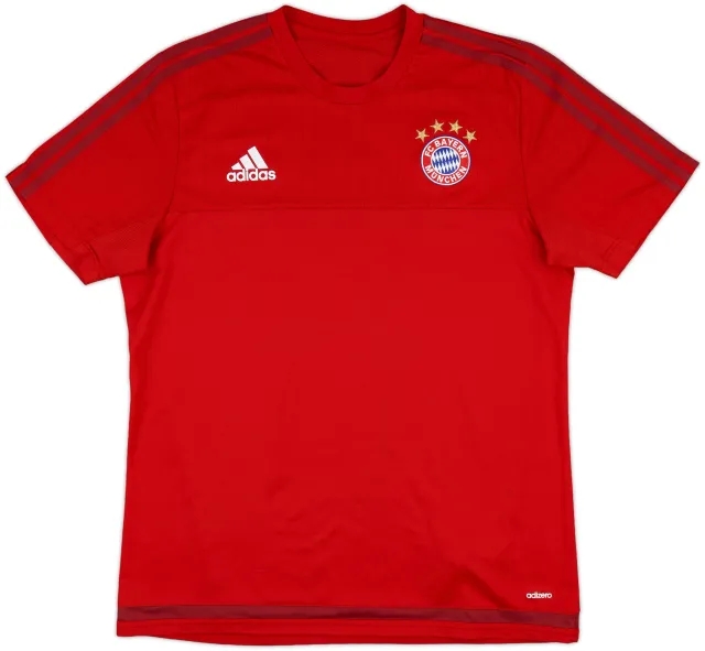 adidas Bayern Munich Mens SS Home Shirt 2015/16