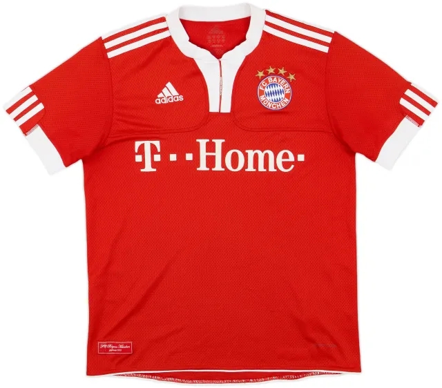 adidas Bayern Munich Boys SS Home Shirt 2009/10