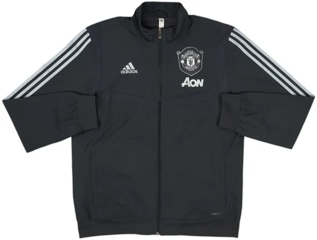 2019-20 Manchester United adidas Track Jacket - 8/10 - (L)