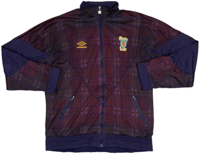1994-96 Scotland Umbro Track Jacket - 6/10 - (XL)