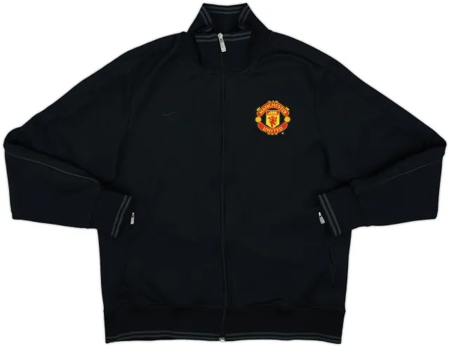 2012-13 Manchester United Nike Track Jacket - 9/10 - (L)