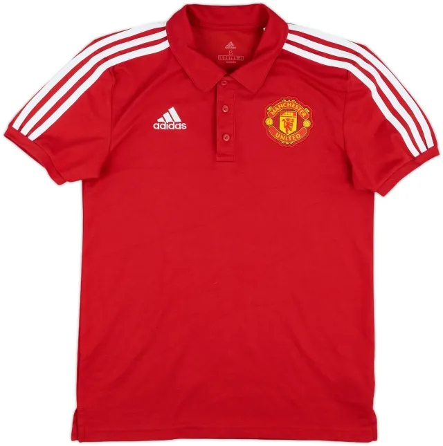 2020-21 Manchester United adidas Polo Shirt - 9/10 - (S)