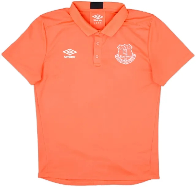 2015-16 Everton Umbro Polo Shirt - 8/10 - (M)