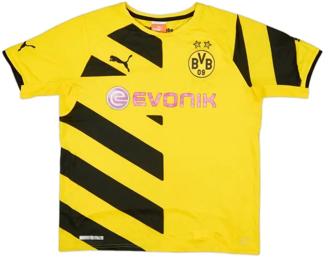 Puma Borussia Dortmund Boys SS Home Shirt 2014/15