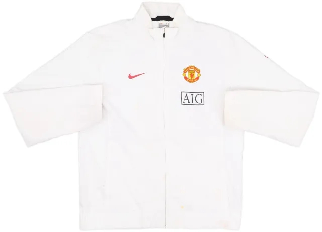 2009-10 Manchester United Nike Track Jacket - 7/10 - (L)