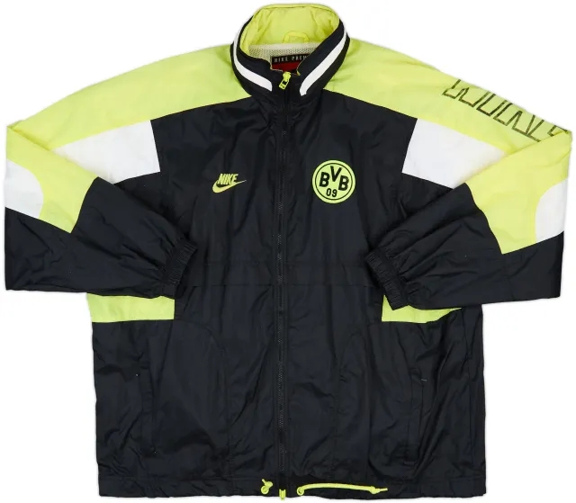 1995-96 Borussia Dortmund Nike Hooded Rain Jacket - 6/10 - (XL)