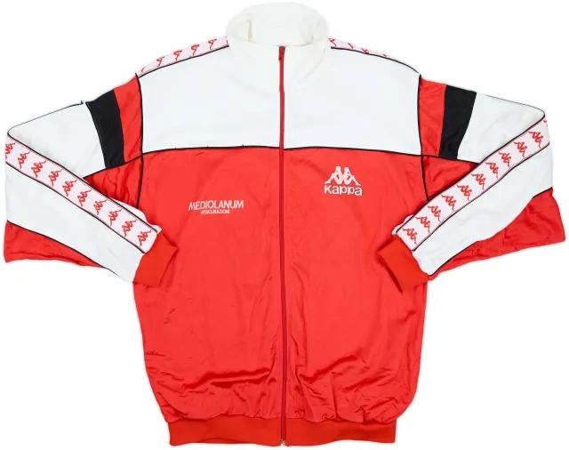 1988-90 AC Milan Kappa Track Jacket - 6/10 - (XL)