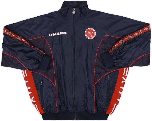 1995-96 Ajax Umbro Track Jacket - 8/10 - (L)