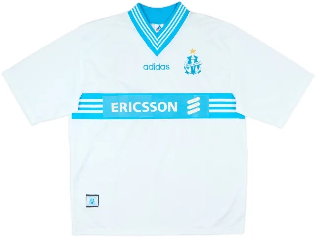 1997-98 Olympique Marseille Home Shirt - 8/10 - (XL)