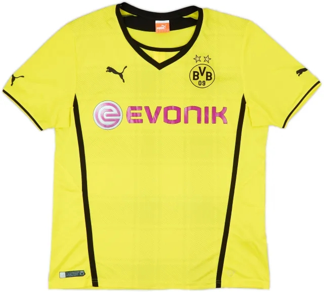 Puma Borussia Dortmund Mens SS Home Shirt 2013/14