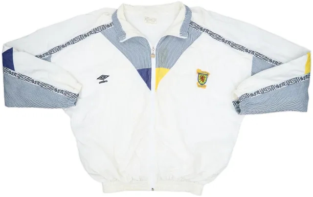 1990-92 Scotland Umbro Track Jacket - 8/10 - (L)