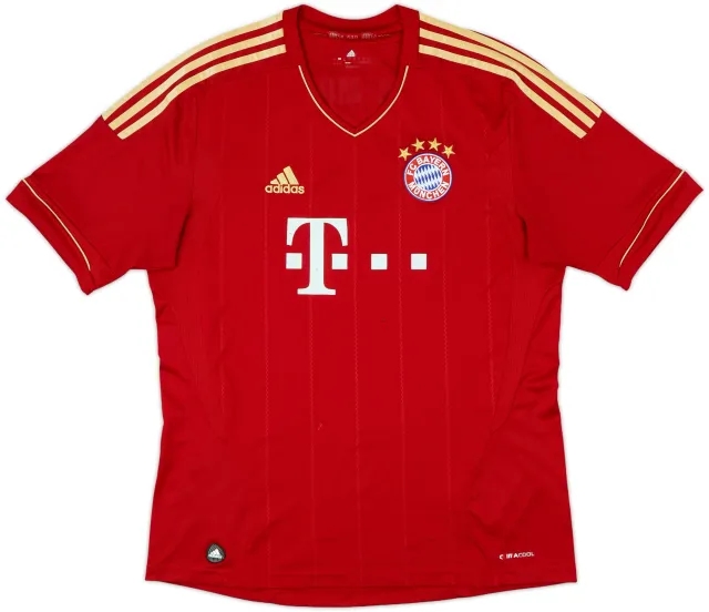 adidas Bayern Munich Mens SS Home Shirt 2011/13