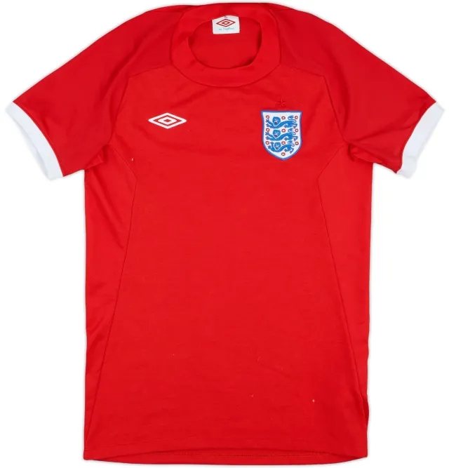 Umbro England Boys SS Away Shirt 2010