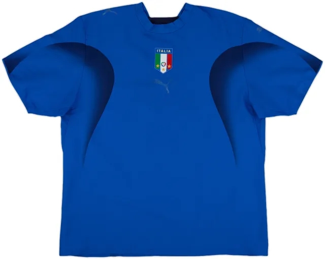2006 Italy Home Shirt - 4/10 - (XXL)