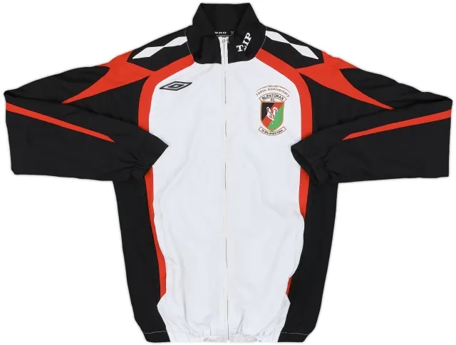 2007-08 Glentoran Umbro Track Jacket - 8/10 - (S)