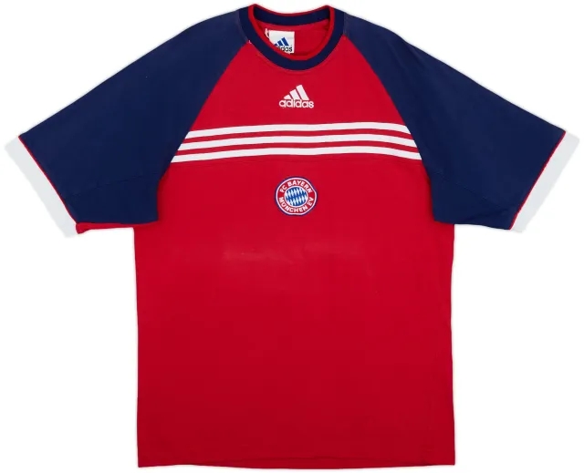 adidas Bayern Munich Mens SS Home Shirt 1998/99