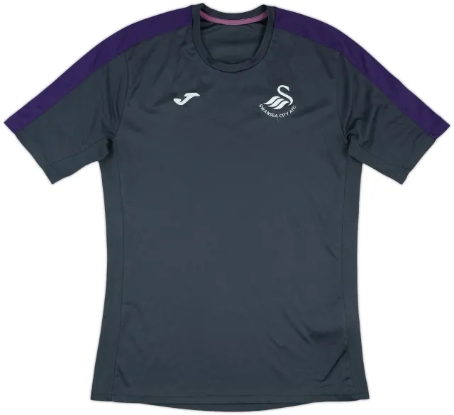 Joma Swansea City Mens SS Home Shirt 2018/19