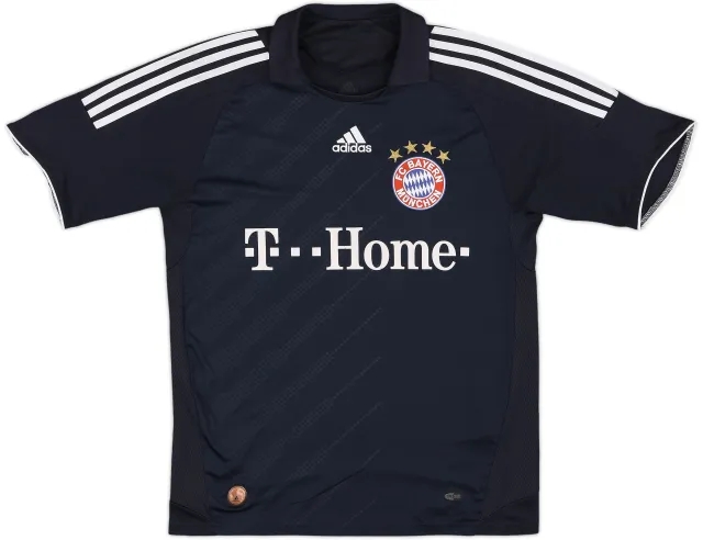 adidas Bayern Munich Boys SS Away Shirt 2008/09