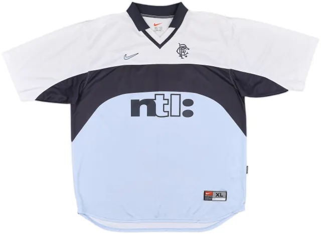 Nike Rangers Mens SS Away Shirt 1999/00