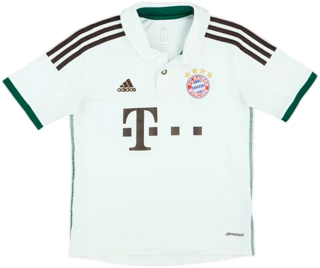 adidas Bayern Munich Boys SS Away Shirt 2013/14