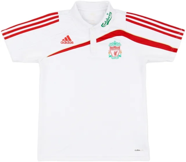 2009-10 Liverpool adidas Polo Shirt - 5/10 - (M)