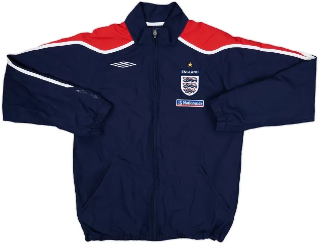 2007-09 England Umbro Track Jacket - 8/10 - (S)