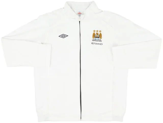2010-11 Manchester City Umbro Track Jacket - 8/10 - (XL)
