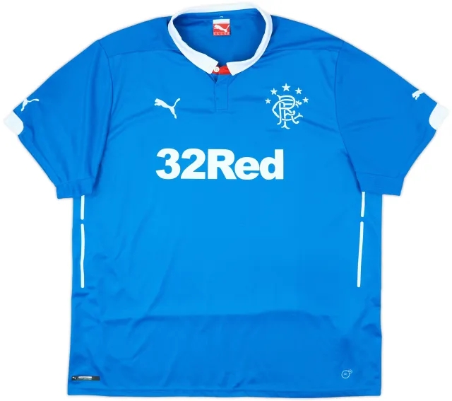 Puma Rangers Mens SS Home Shirt 2014/15