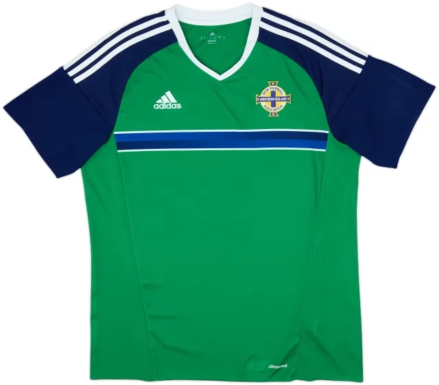 Umbro Northern Ireland Mens SS Home Shirt 2016