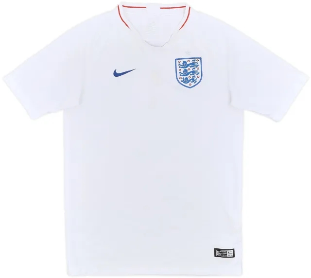 Nike England Boys SS Home Shirt 2018