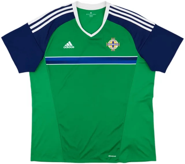 Umbro Northern Ireland Mens SS Home Shirt 2016