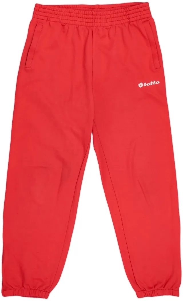 1997-98 AC Milan Lotto Track Pants/Bottoms - 8/10 - (L)