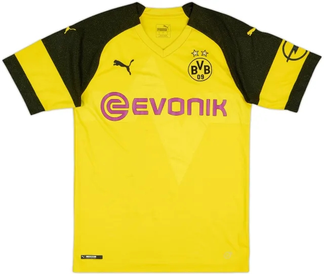 Puma Borussia Dortmund Mens SS Home Shirt 2018/19