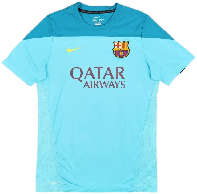 Nike Barcelona Mens SS Home Shirt 2014/15