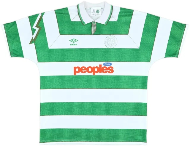 Umbro Celtic Mens SS Home Shirt 1991/92