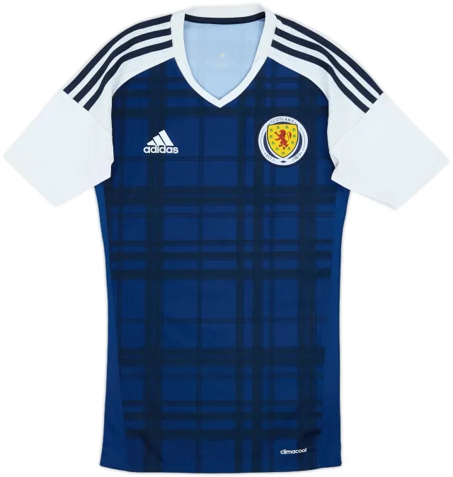 adidas Scotland Mens SS Home Shirt 2015