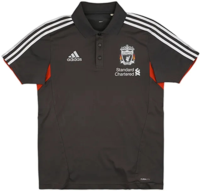 2011-12 Liverpool adidas Polo Shirt - 7/10 - (M)
