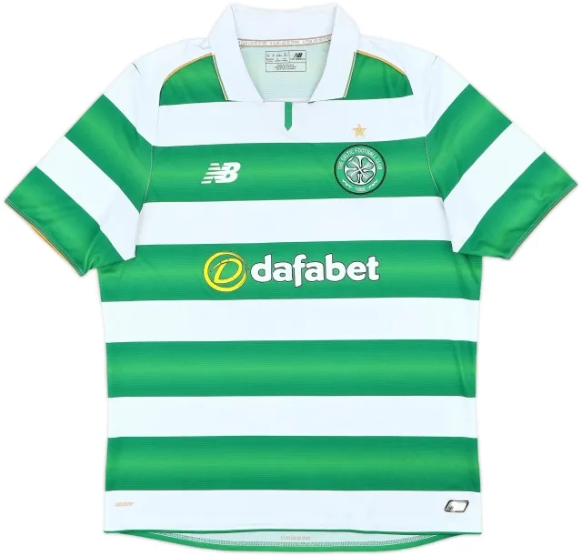 NewBalance Celtic Mens SS Home Shirt 2016/17