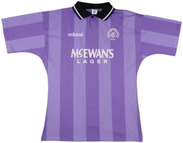 adidas Rangers Mens SS Home European Shirt 1994/95