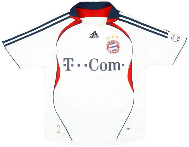 adidas Bayern Munich Boys SS Away Shirt 2006/07