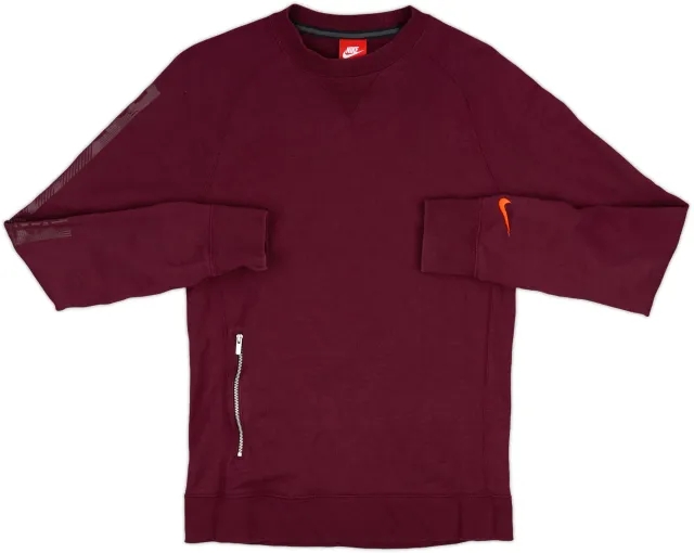 2017-18 Barcelona Nike Sweat Top - 9/10 - (S)
