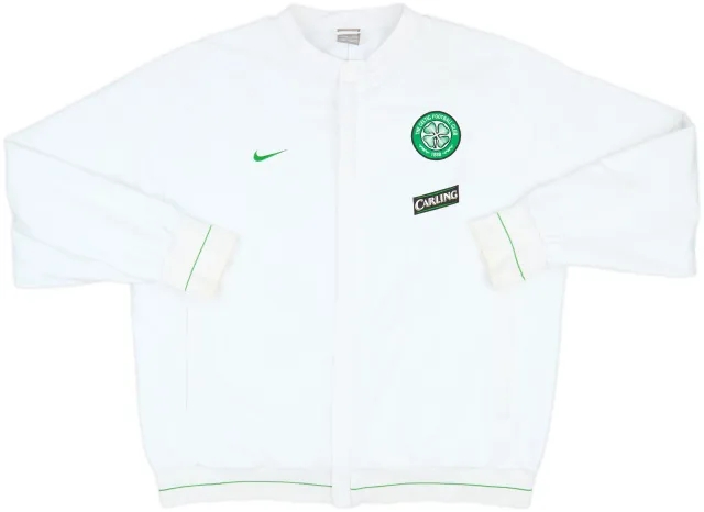 2008-09 Celtic Nike Track Jacket - 7/10 - (XL)