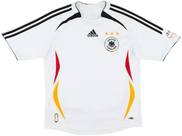 adidas Germany Boys SS Home Shirt 2005